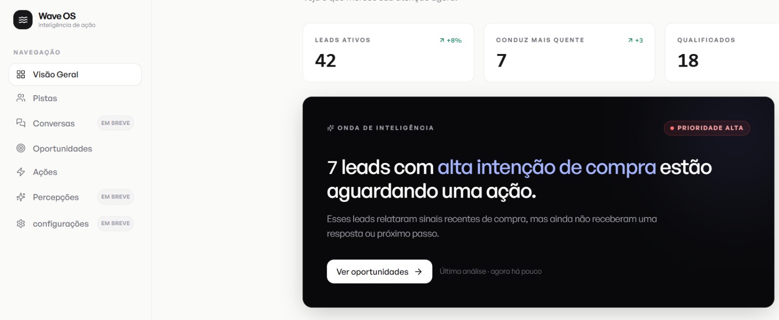 Projeto digital Wave OS desenvolvido pela Mind Wave Digital